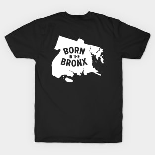 Born in the Bronx - New York Bronx Map T-Shirt